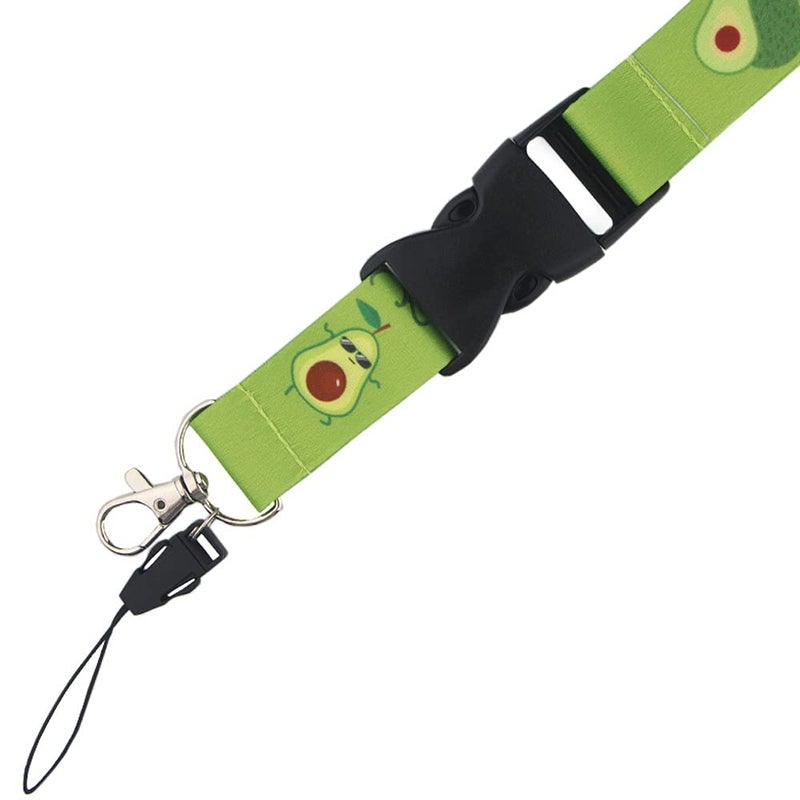 Yiflin Cute Neck Lanyard for Keys  Keychain  Wallet  ID Card Holder  with Quick Release Buckle - Image 2